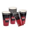 Custom printed paper cups 16 oz