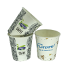 Customized single wall paper cups 4oz, digital printing