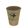 Customized printed 1 color single wall CRAFT paper cups 12oz