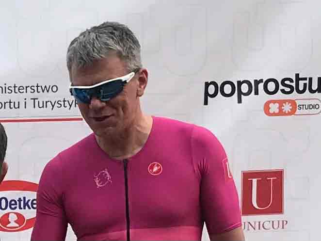 Unicup athlete on the podium